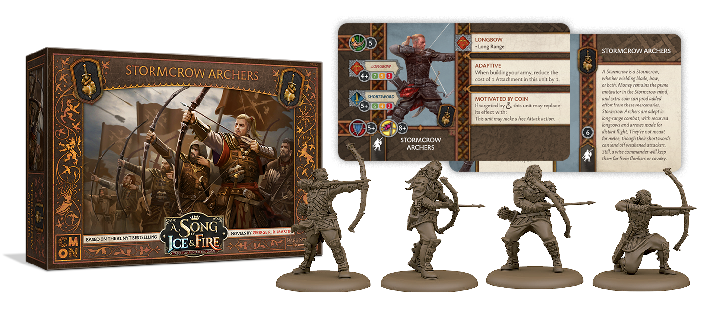 A Song of Ice and Fire : Tabletop Miniatures Game - Stormcrow Archers